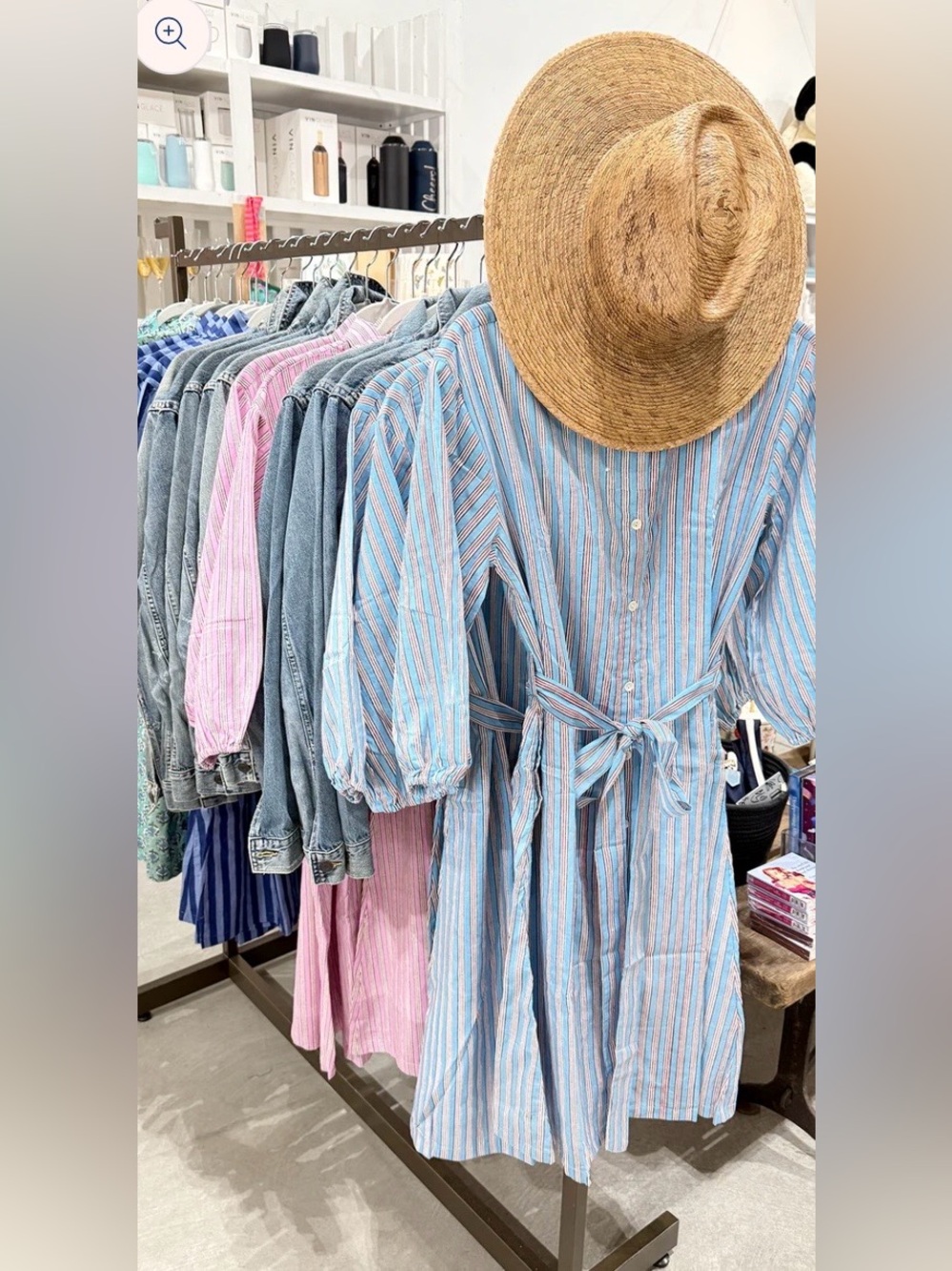 Hibiscus Linen Dress
